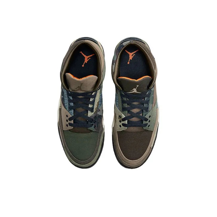 AirJordan 3 Camo Sneaker – Patchwork