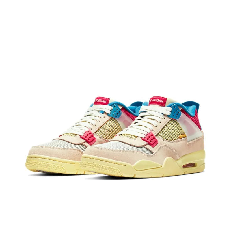Air Jordan Retro 4-Style Sneakers – Guava Ice Edition