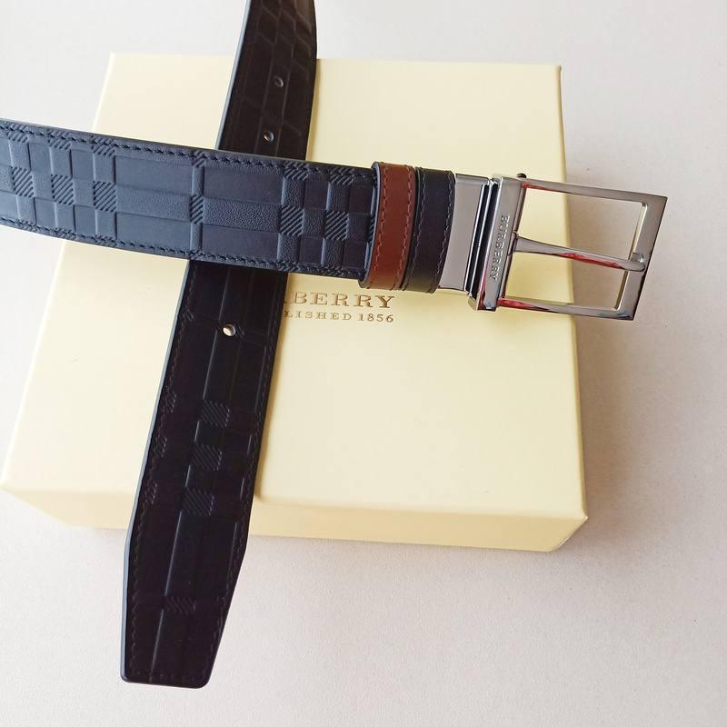 Burberry Leather Vintage Belt 'Black'