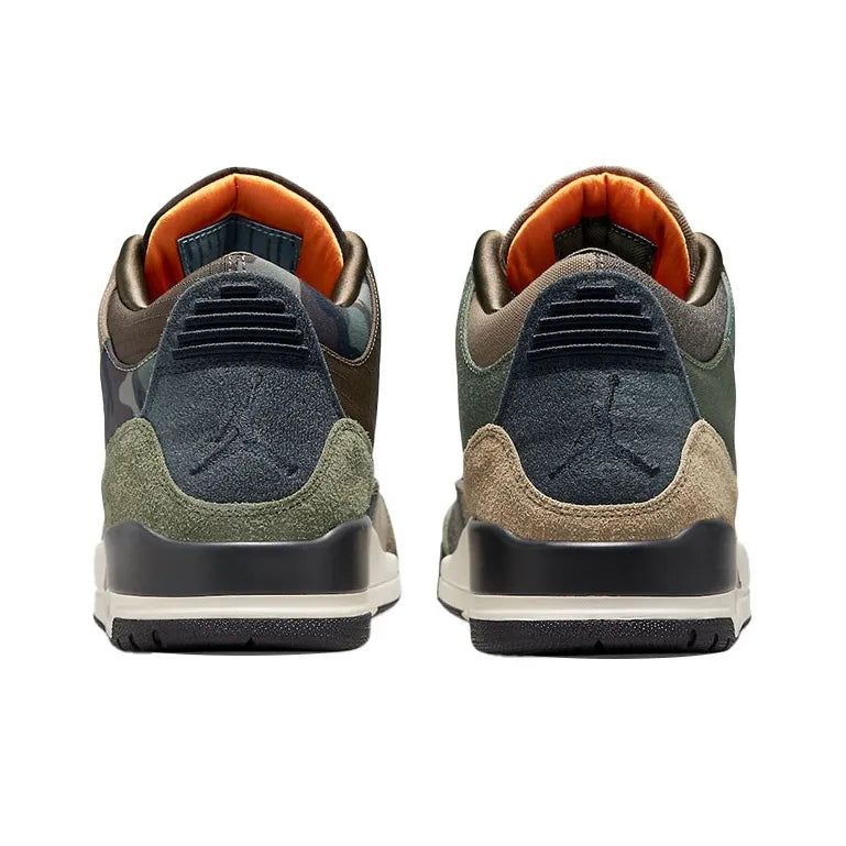 AirJordan 3 Camo Sneaker – Patchwork