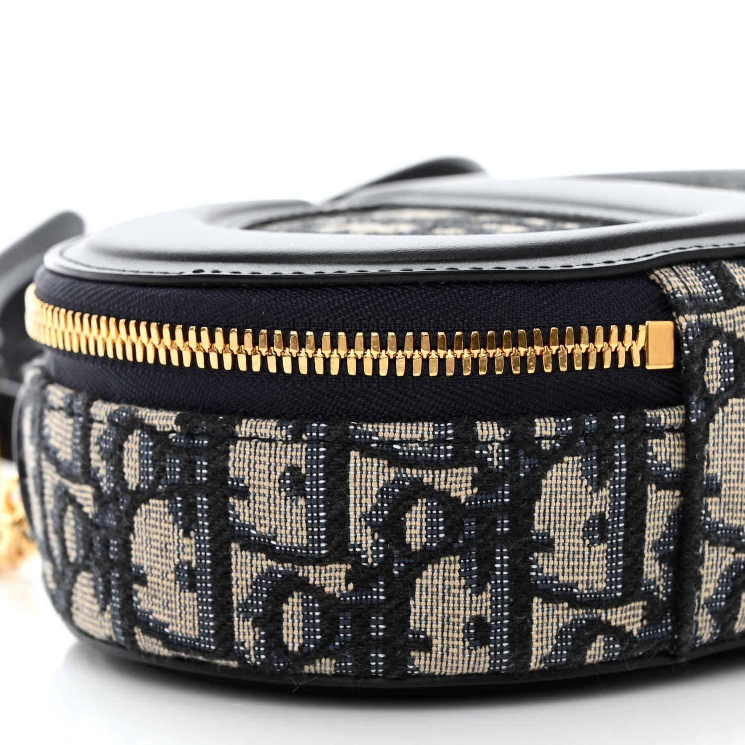 Christian Dior Signature Oval Camera Bag Calfskin with Embossed CD Signature