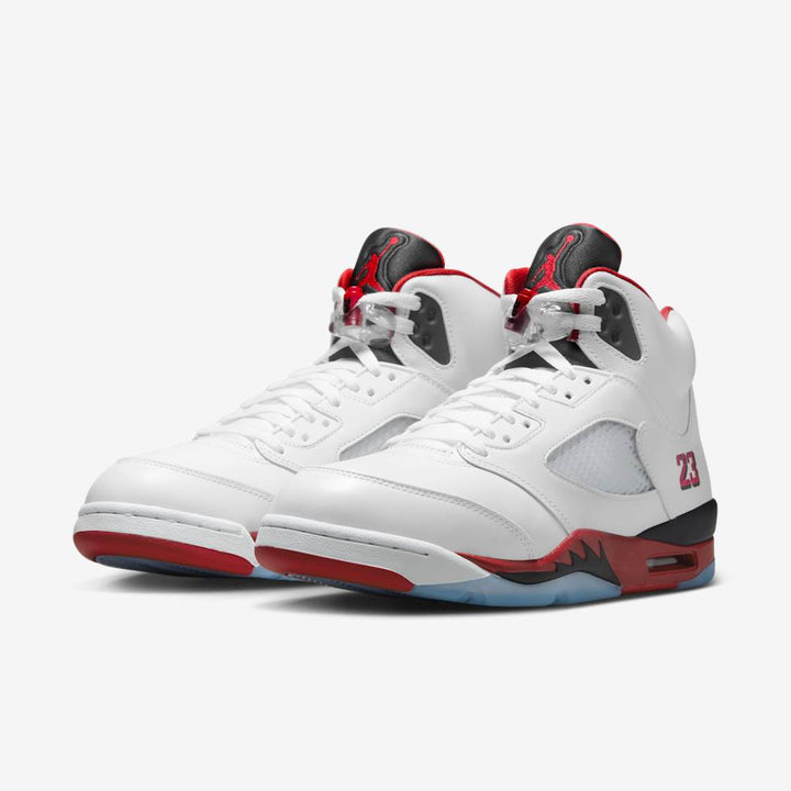 Air Jordan 5 “Fire Red” (Black Tongue)