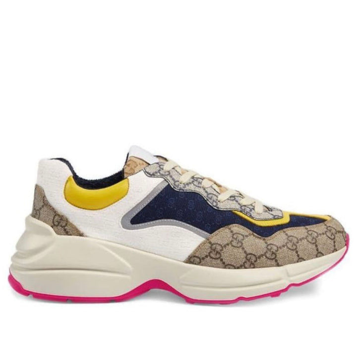 Gucci Rhyton Chunky Sneaker – Beige, White & Yellow Edition