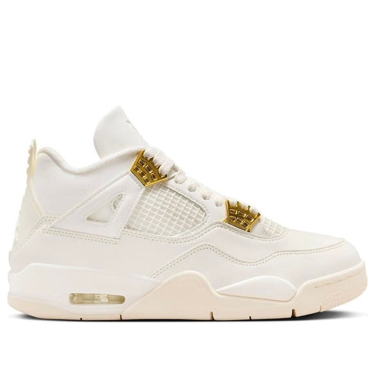Air Jordan 4 Retro Metallic Gold Iconic Style Footwear