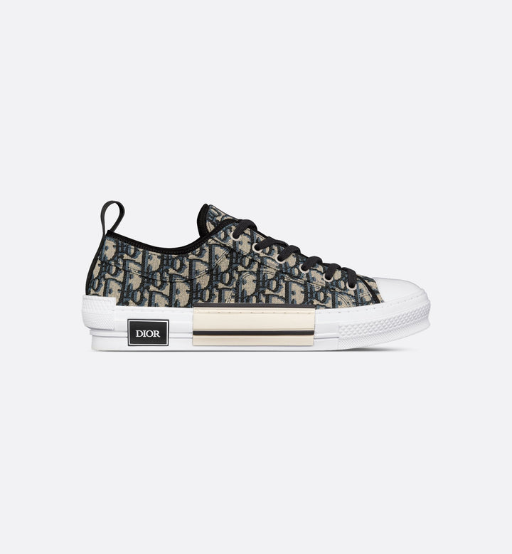 Unisex Dior Oblique Jacquard Sneaker – Beige & Black Edition
