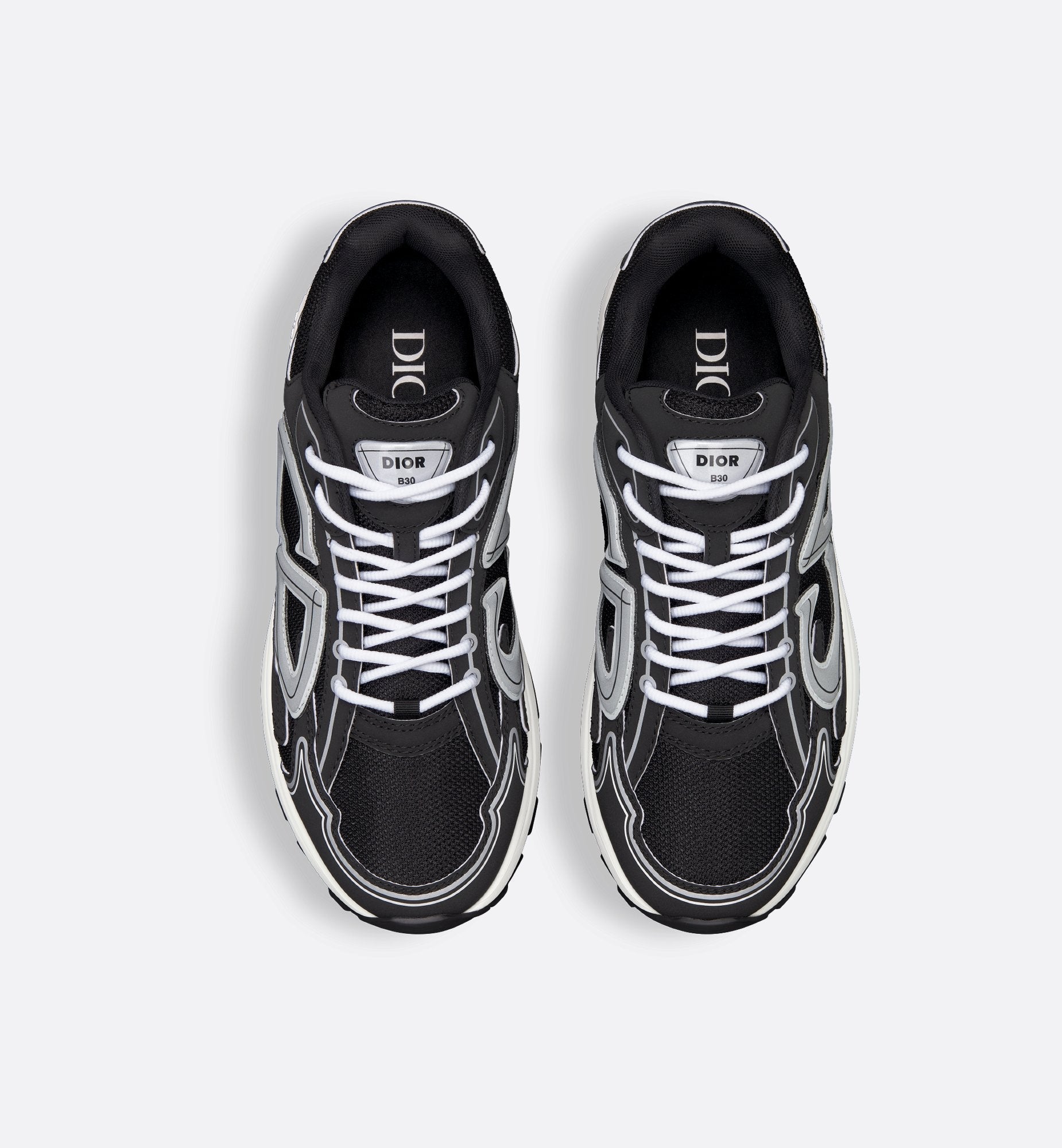 Dior Sleek Mesh Tech Runner – Black Edition (B30-Inspired