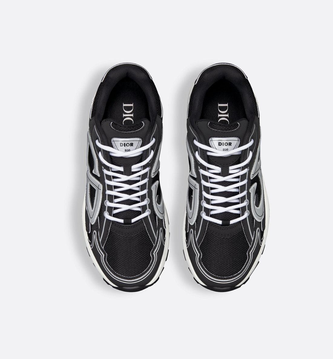 Dior Sleek Mesh Tech Runner – Black Edition (B30-Inspired