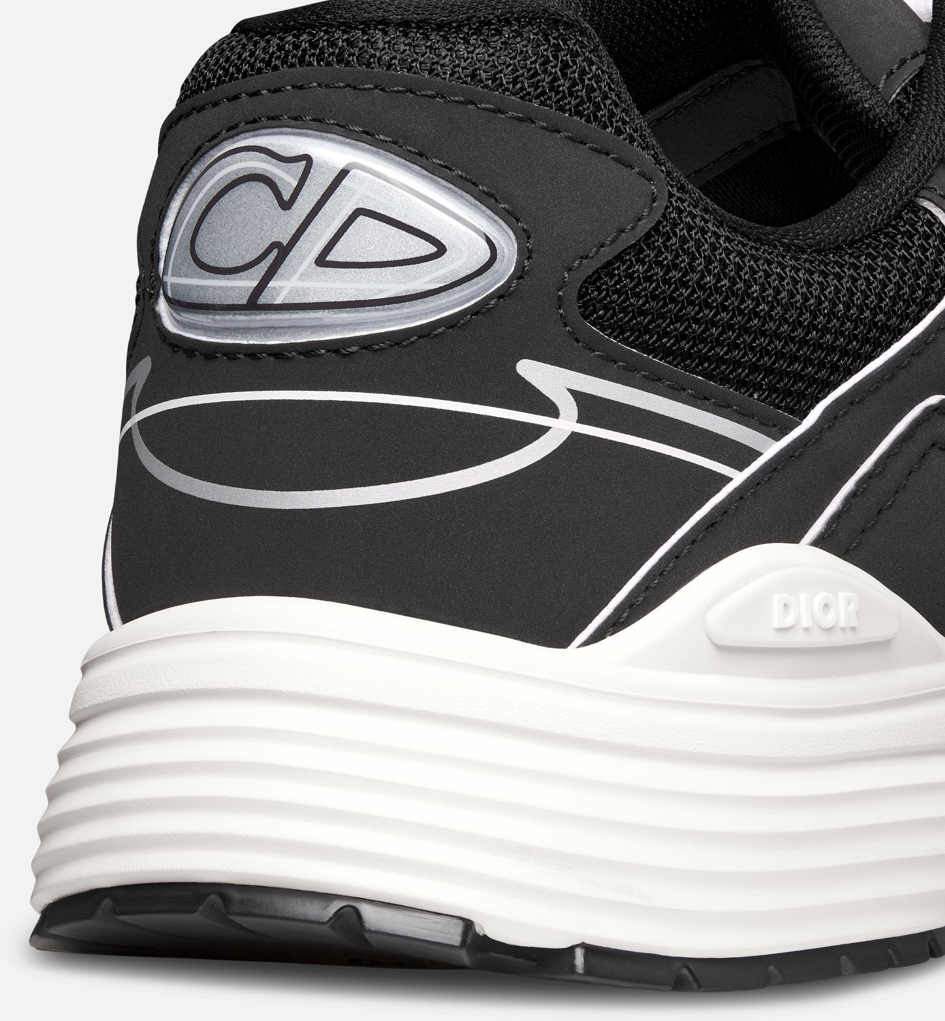 Dior Sleek Mesh Tech Runner – Black Edition (B30-Inspired