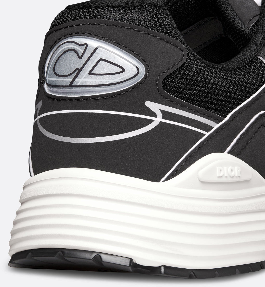 Dior Sleek Mesh Tech Runner – Black Edition (B30-Inspired