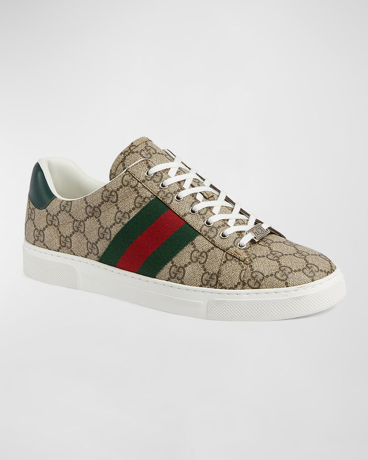 Gucci Ace Classic Sneaker – Web Stripe Edition