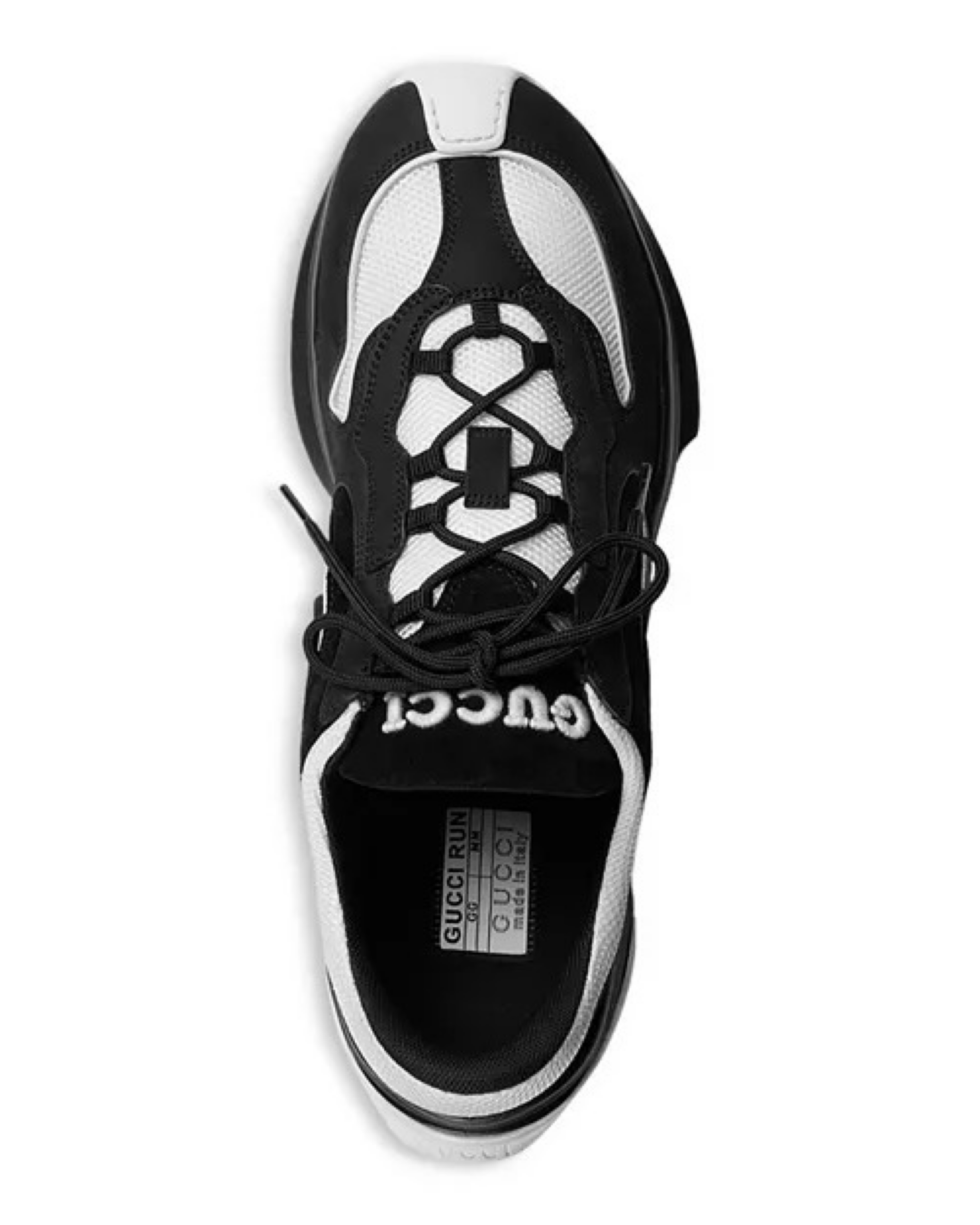 Gucci Suede Lace-Up Runner – Minimal Luxe Edition