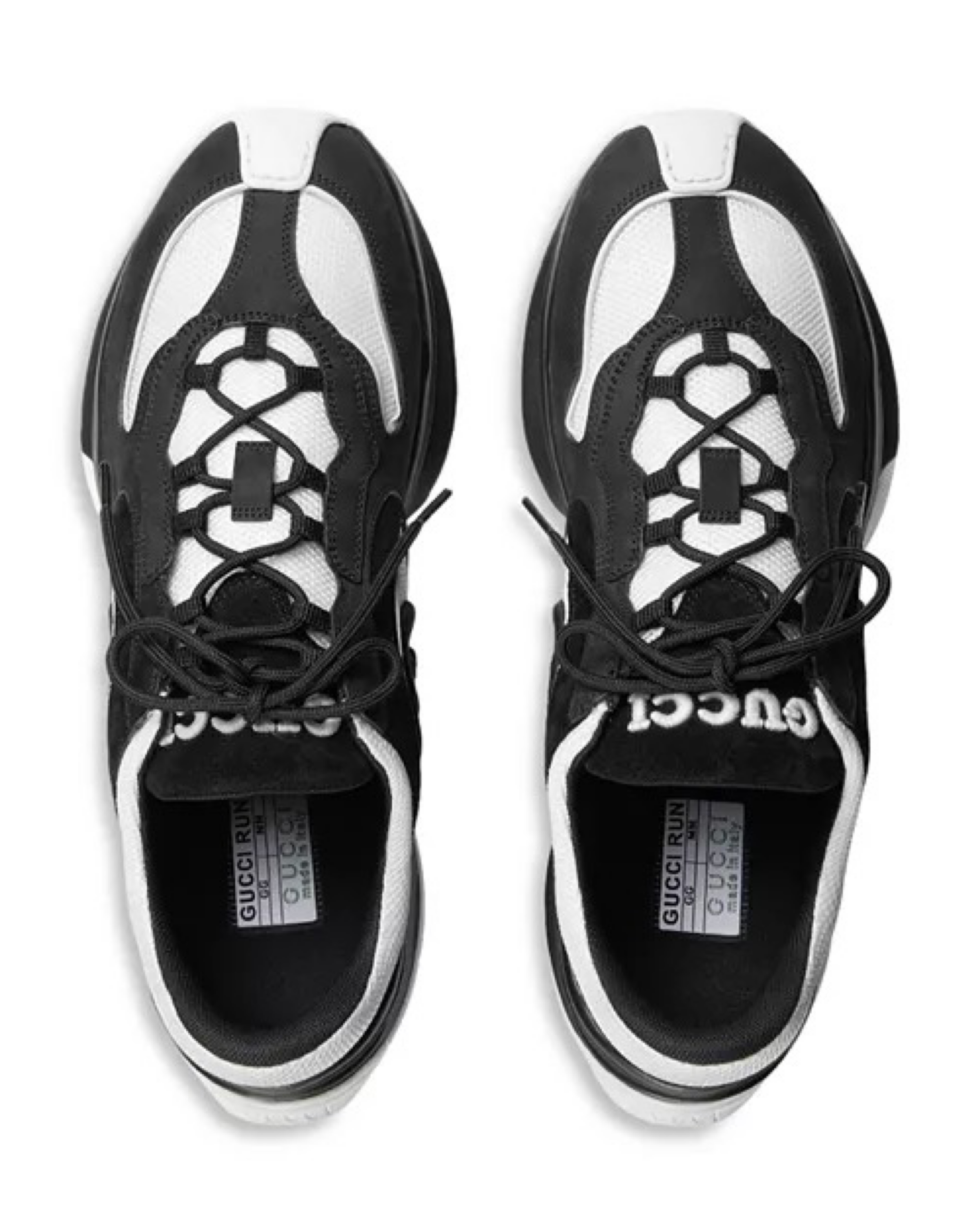 Gucci Suede Lace-Up Runner – Minimal Luxe Edition