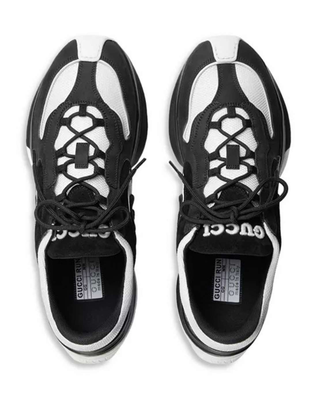 Gucci Suede Lace-Up Runner – Minimal Luxe Edition