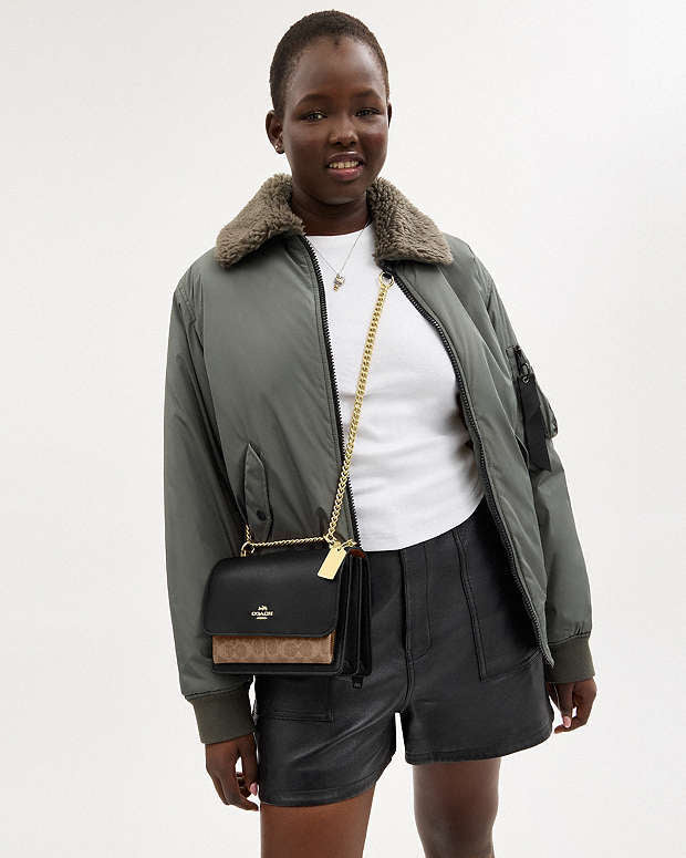 Coach Klare Crossbody Bag – Classic Signature Canvas Edition