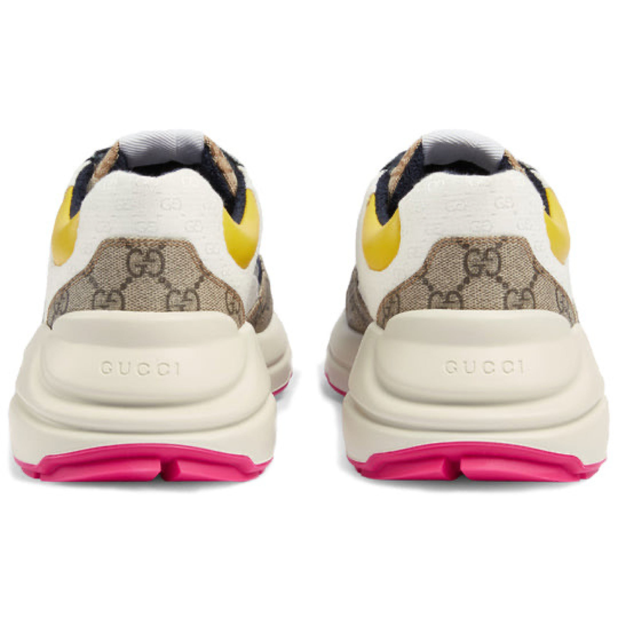 Gucci Rhyton Chunky Sneaker – Beige, White & Yellow Edition