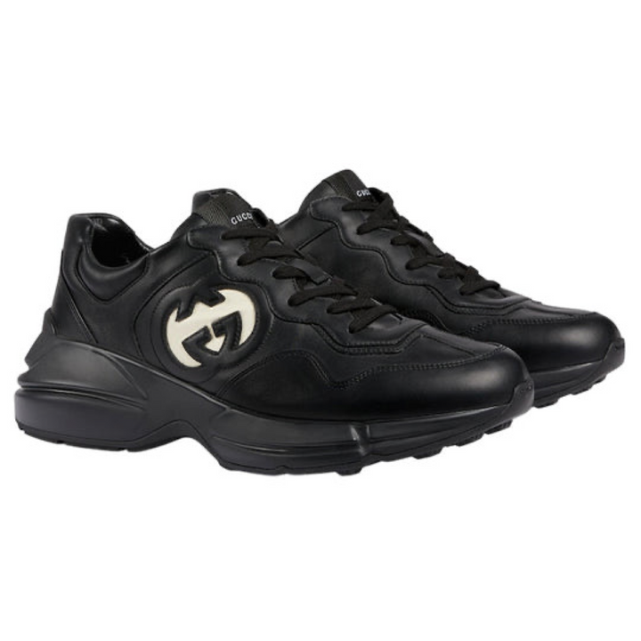 Gucci Chunky Retro Sneaker – Black & Ivory Colorway