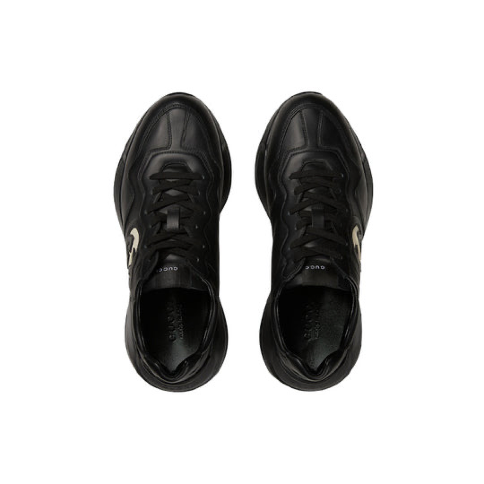Gucci Chunky Retro Sneaker – Black & Ivory Colorway