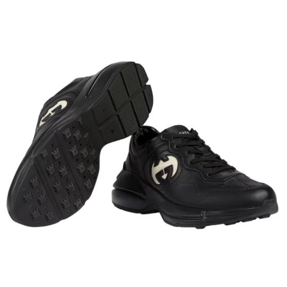 Gucci Chunky Retro Sneaker – Black & Ivory Colorway
