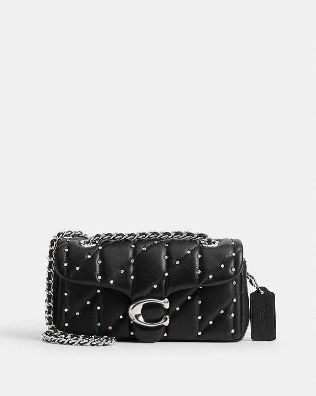 Coach Tabby Shoulder Bag 20 – Pillow Quilting with Crystal Rivets