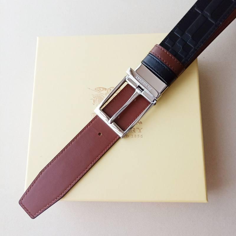 Burberry Leather Vintage Belt 'Black'