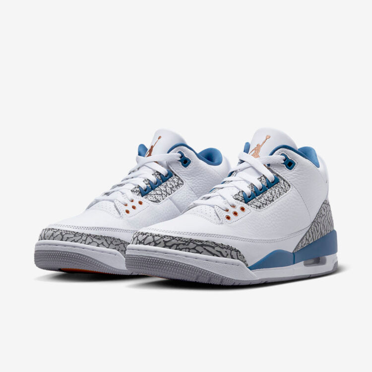 Air Jordan 3 Retro “Wizards” aka “Copper True Blue”