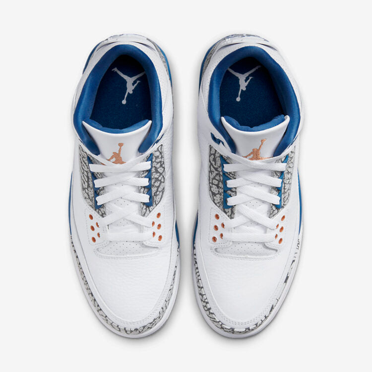 Air Jordan 3 Retro “Wizards” aka “Copper True Blue”