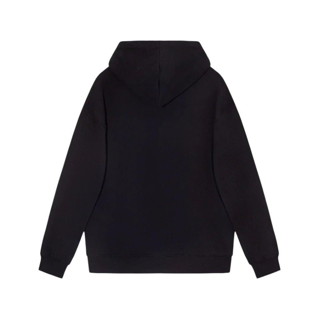 Burberry Cotton Zip Hoodie 'Black'