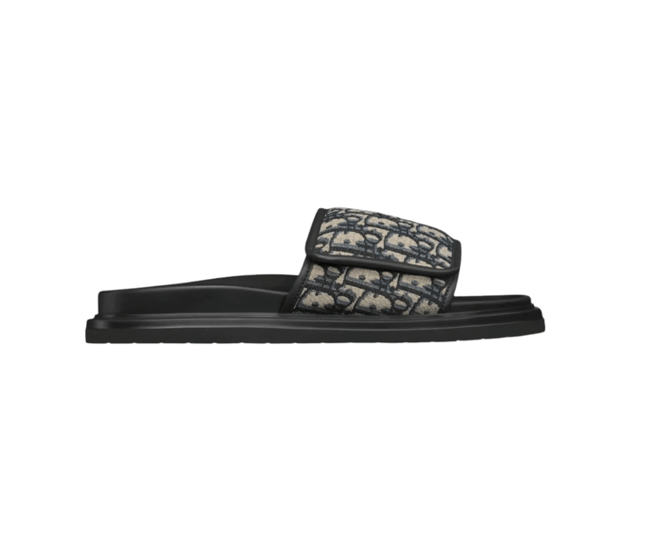 Dior Aqua Sandal In Dior Oblique Jacquard