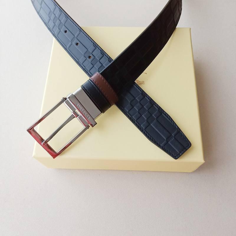 Burberry Leather Vintage Belt 'Black'