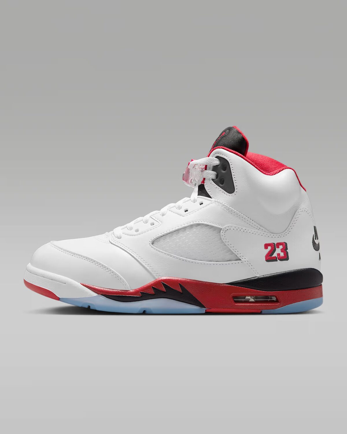 Air Jordan 5 “Fire Red” (Black Tongue)