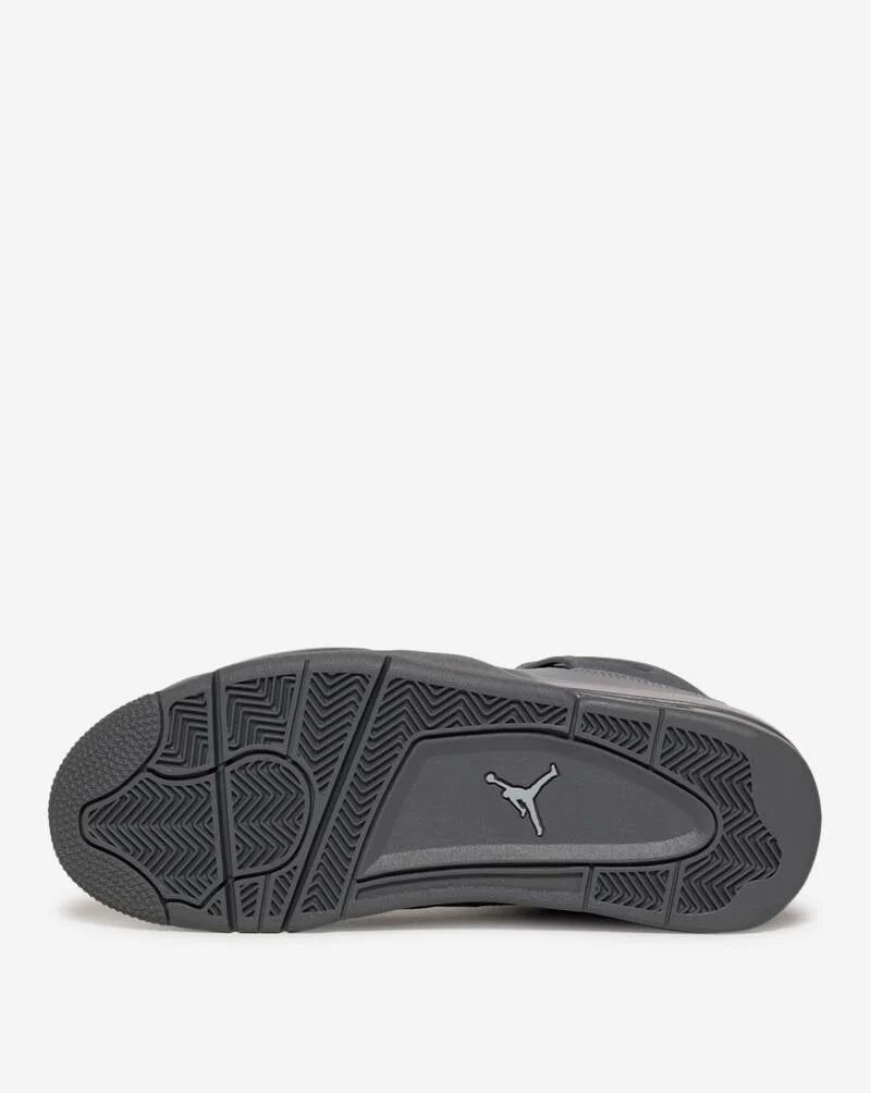 Jordn Retro 4‑Style Sneakers – Wet Cement Edit